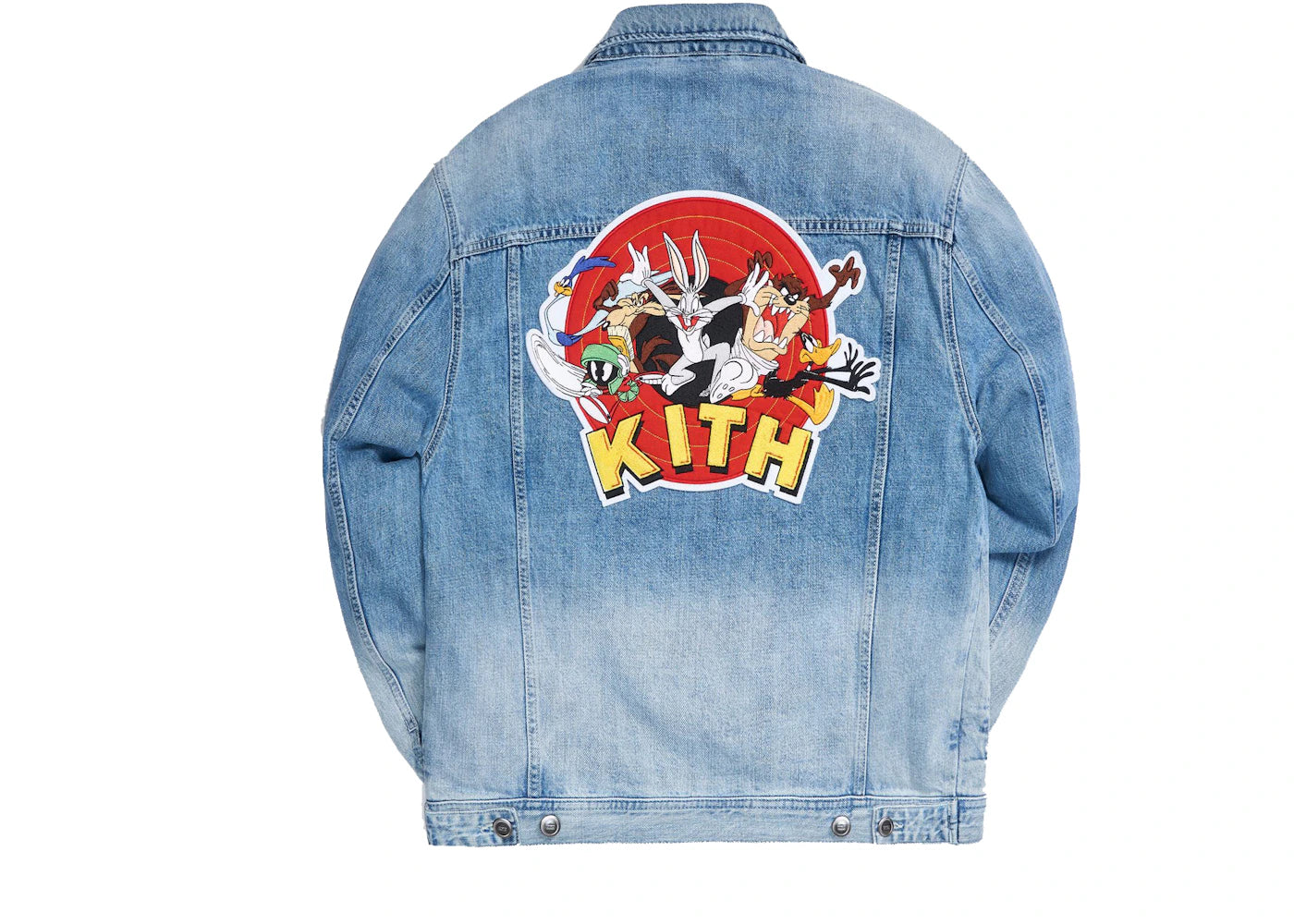 Kith x Looney Tunes Denim Jacket Jacket Blue