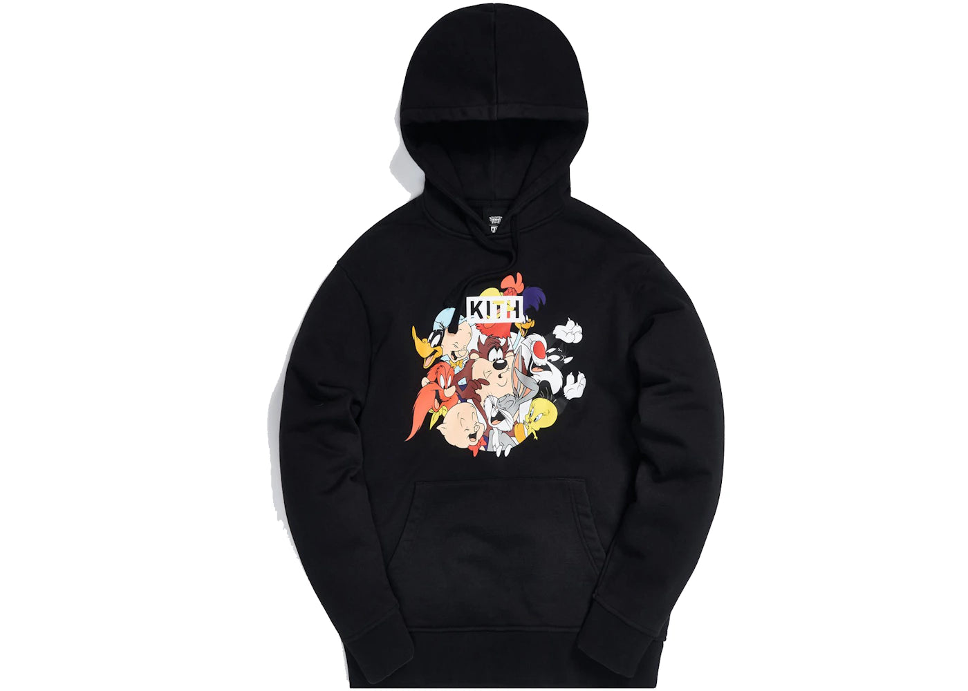 Kith x Looney Tunes Merrie Melodies Vintage Hoodie Black