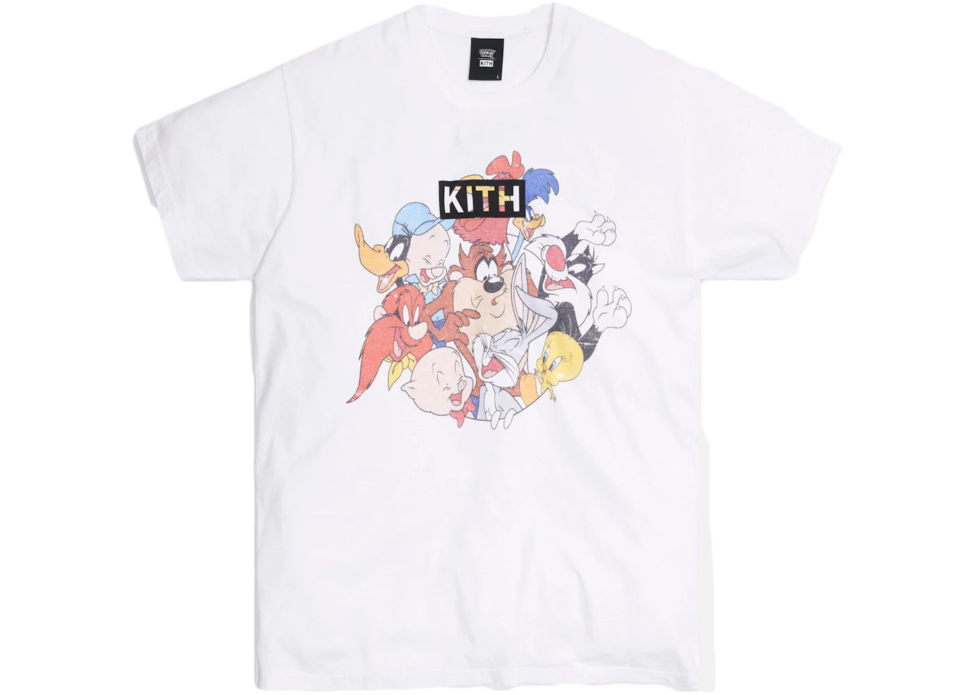 Kith x Looney Tunes Merrie Melodies Vintage Tee White