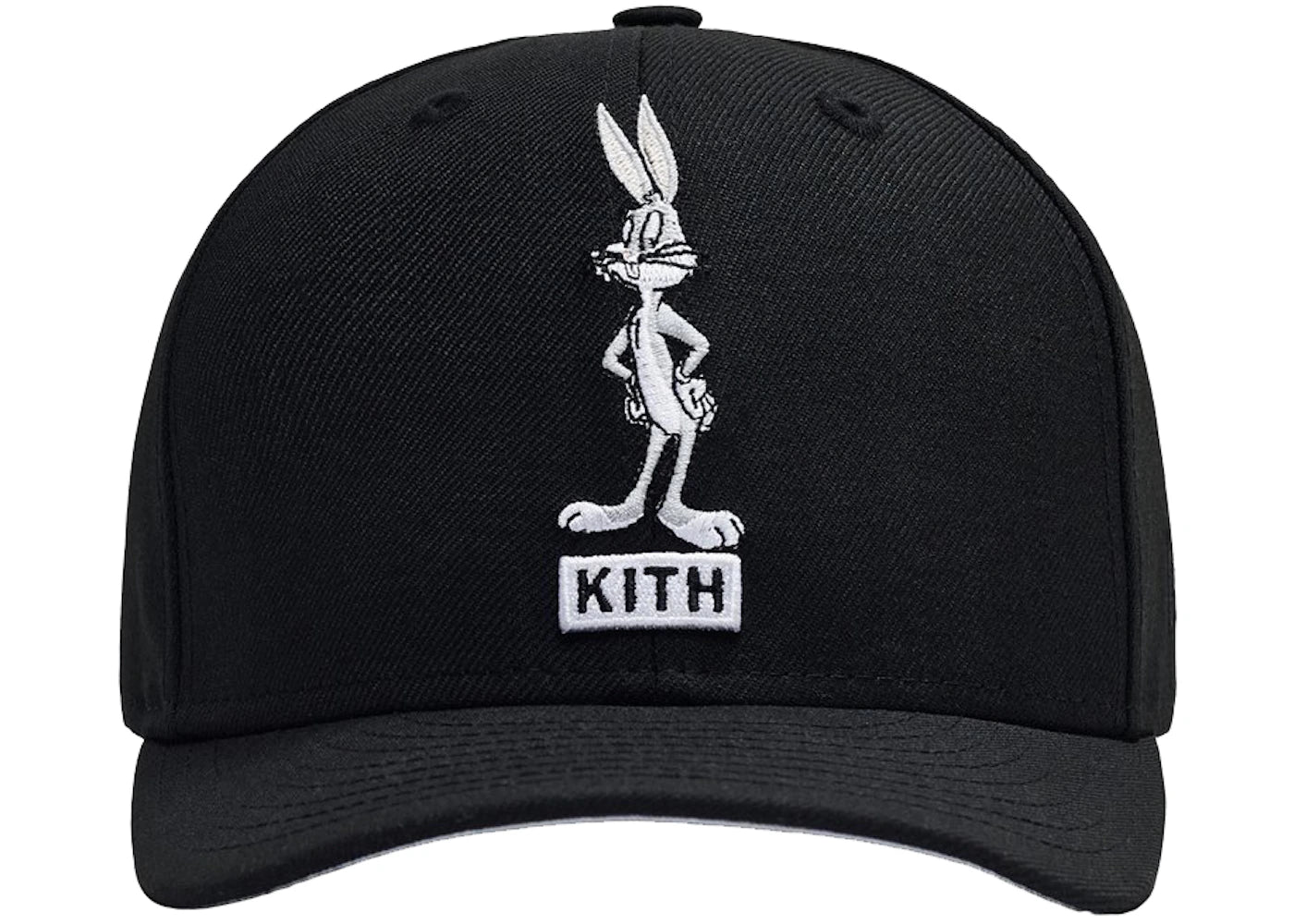 Kith x Looney Tunes x New Era Bugs 59Fifty Cap Black