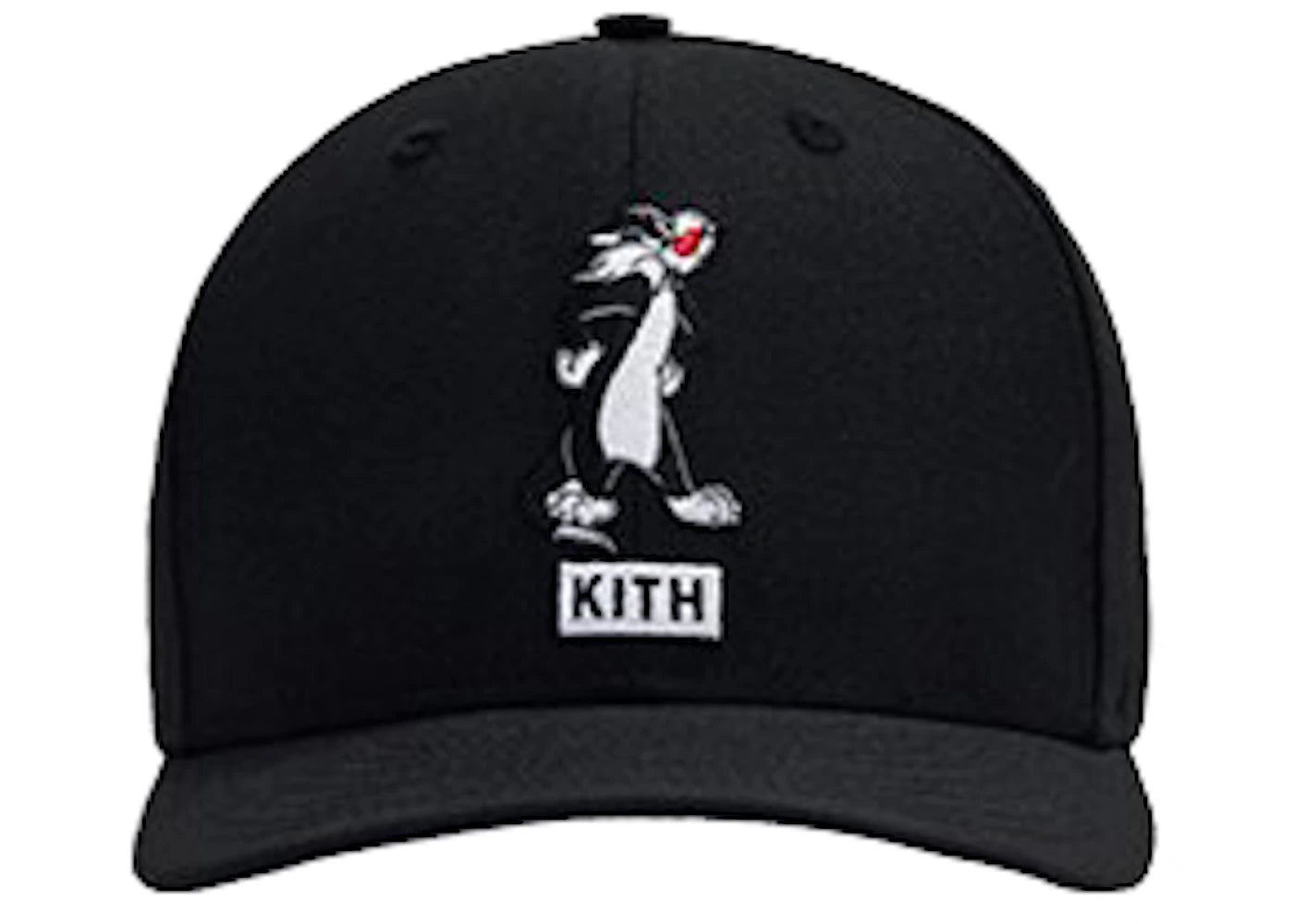 Kith x Looney Tunes x New Era Pepe 59Fifty Cap Black