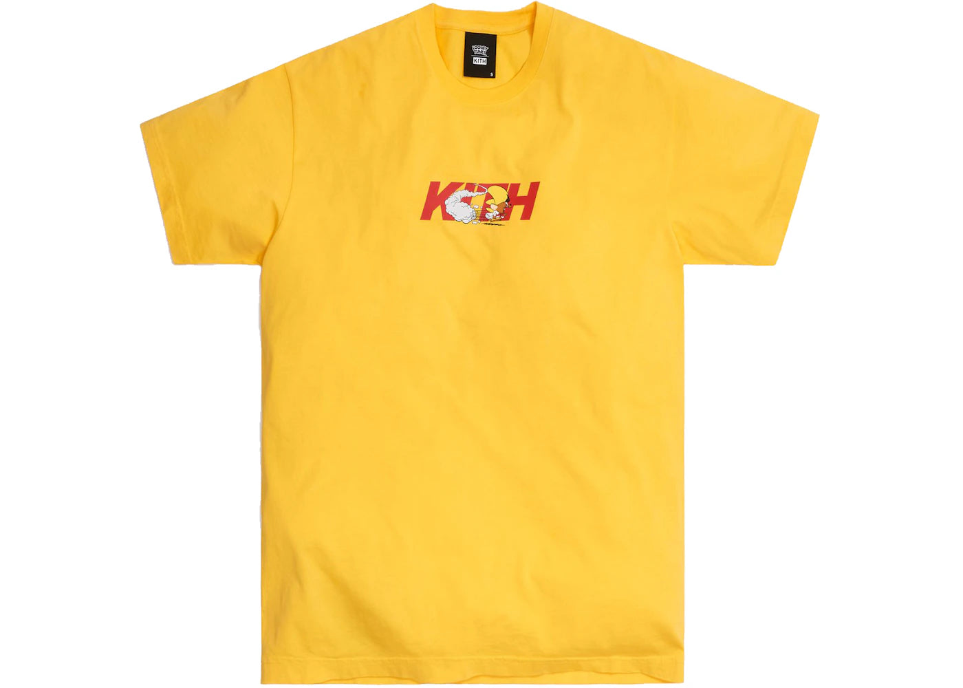 Kith x Looney Tunes Speedy Tee Yellow