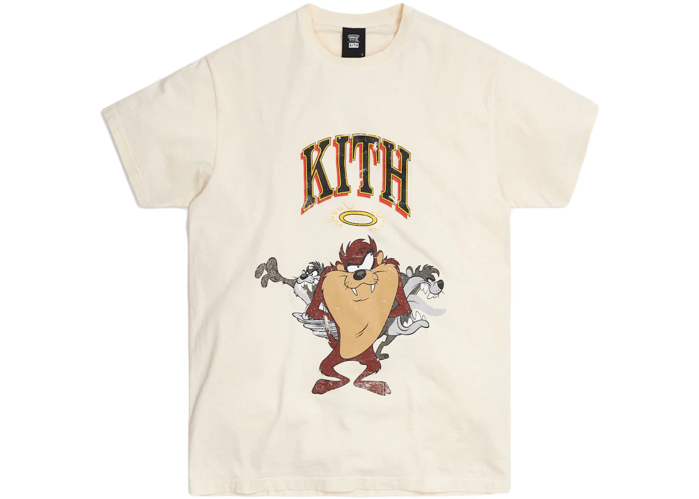 Kith x Looney Tunes Taz Vintage Tee Turtledove