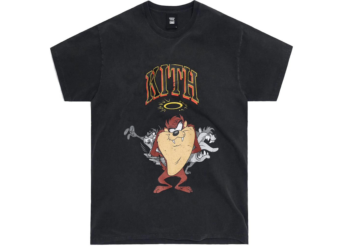 Kith x Looney Tunes Taz Vintage Tee Black