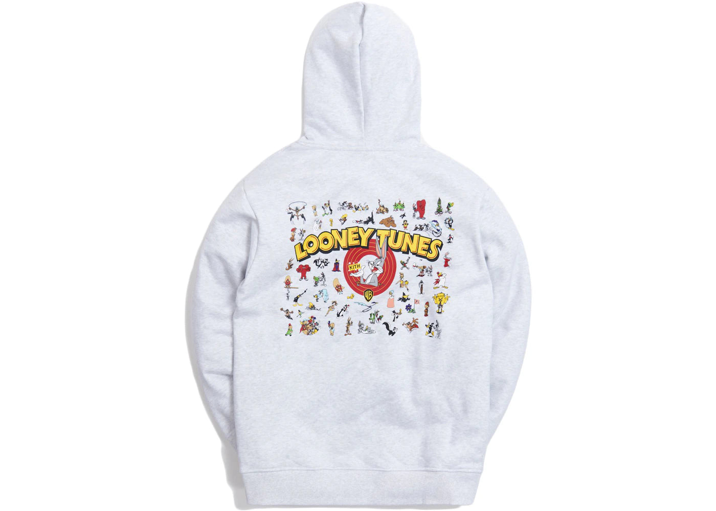 Kith x Looney Tunes That's All Folks Hoodie Heather Grey