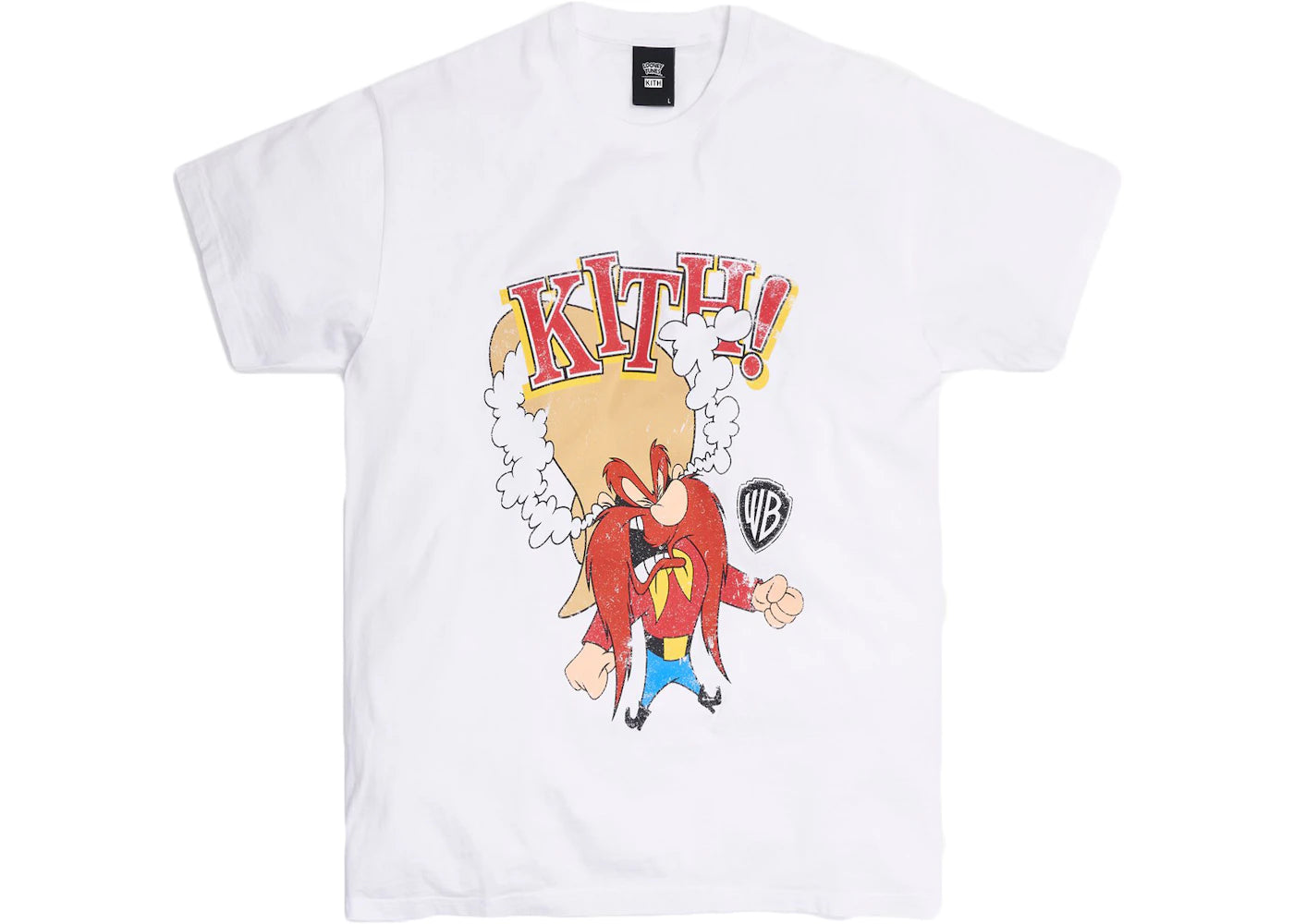 Kith x Looney Tunes Yosemite Sam Vintage Tee White