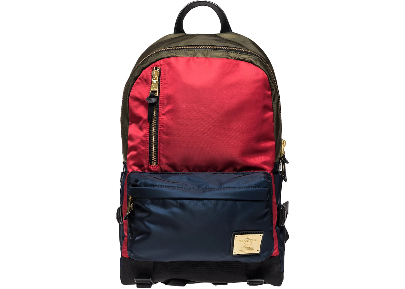 Kith x Makavelic Backpack Red/Blue/Olive