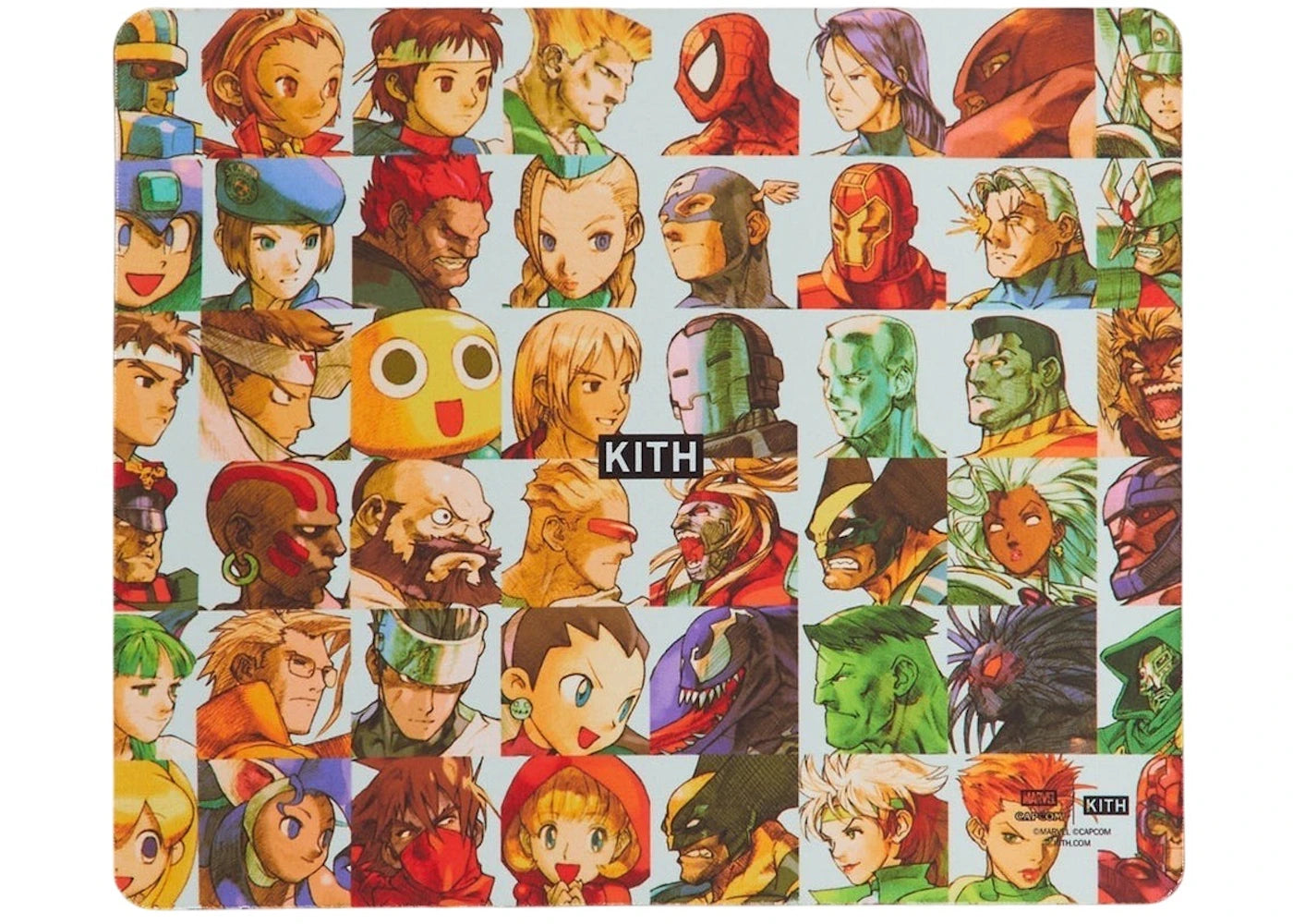 Kith x Marvel Capcom Mouse Pad Blue