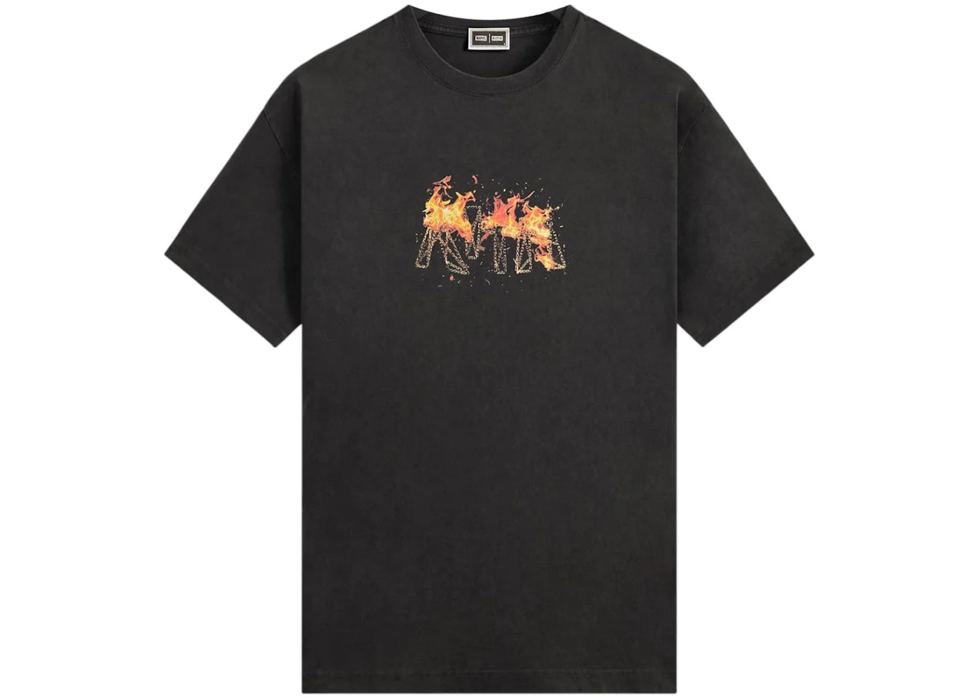 Kith x Marvel Ghost Rider Vintage Tee Black