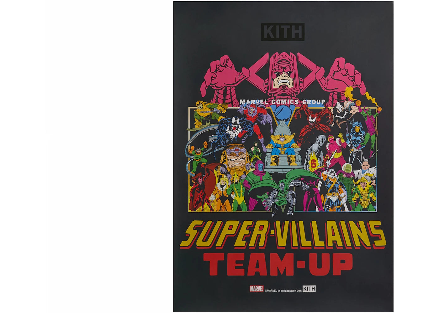 Kith x Marvel Supervillains Poster Multi