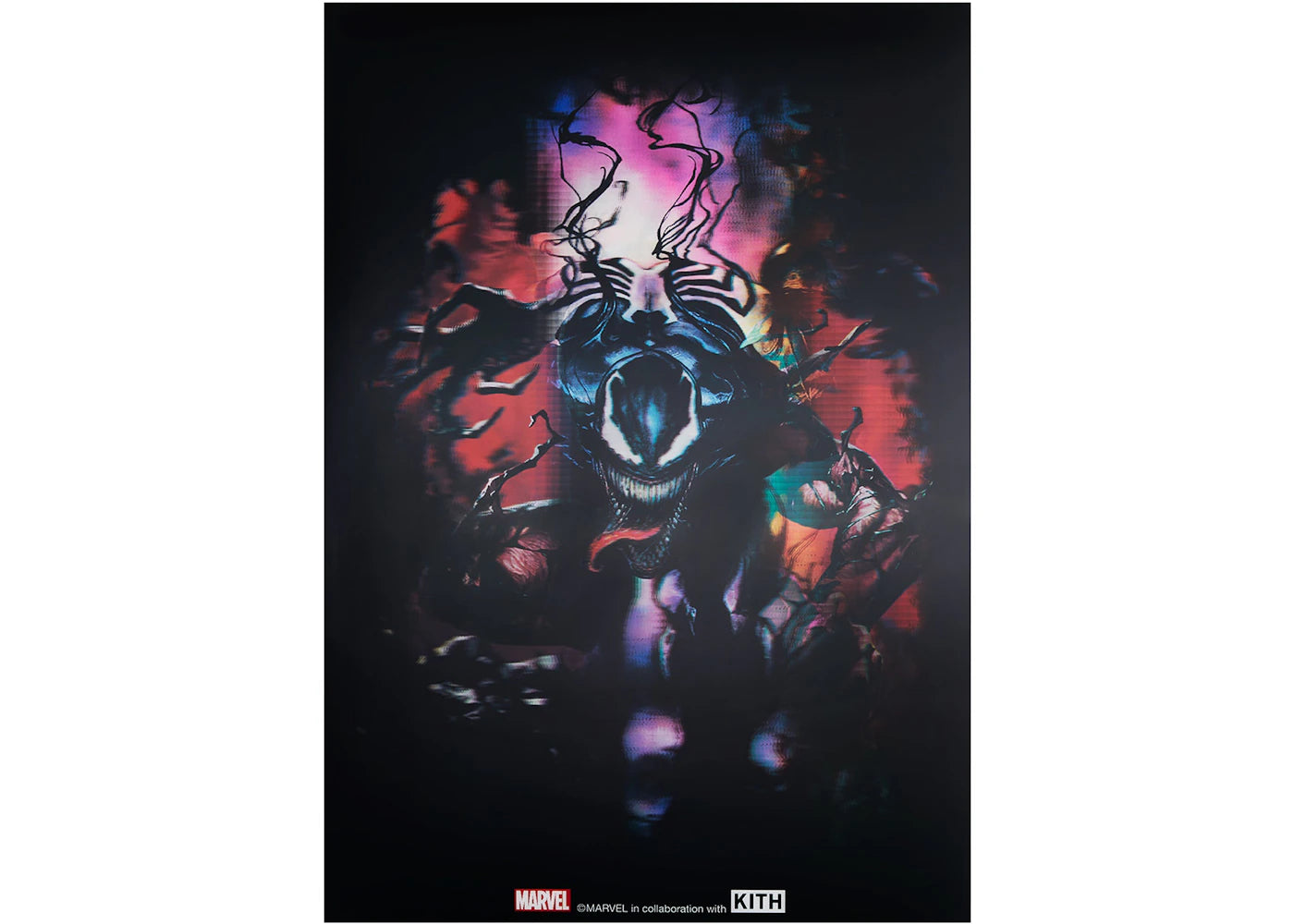 Kith x Marvel Venom & Carnage Lenticular Poster Multi