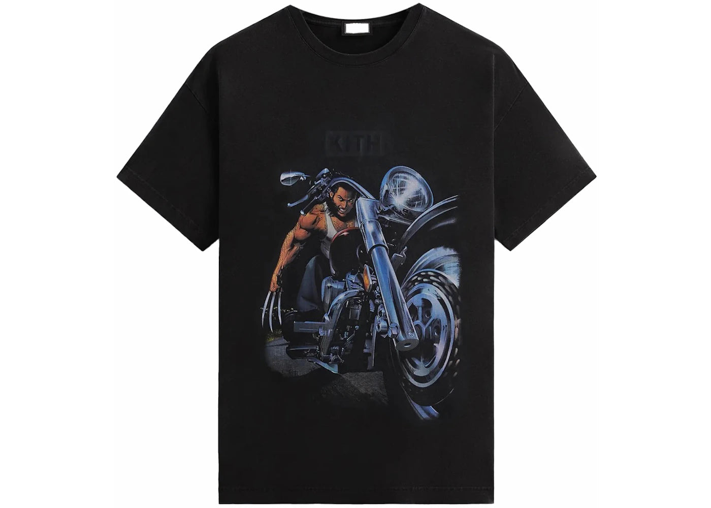 Kith x Marvel X-Men Chopper Vintage Tee Black PH