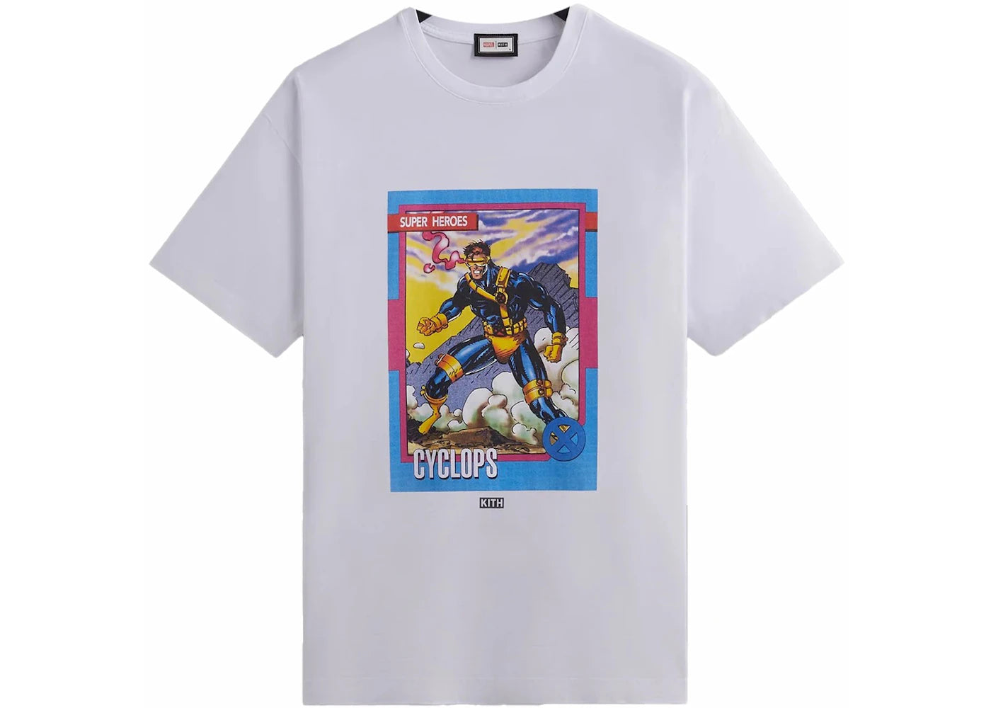 Kith x Marvel X-Men Cyclops Card Vintage Tee White PH