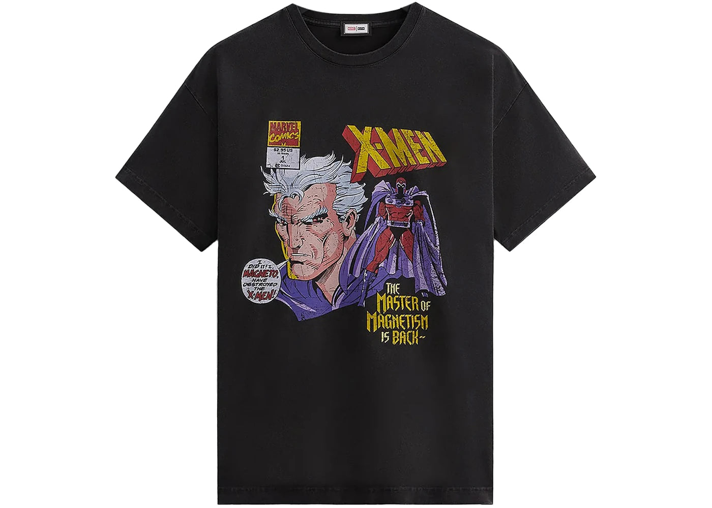 Kith x Marvel X-Men Master Of Magnetism Vintage Tee Black PH