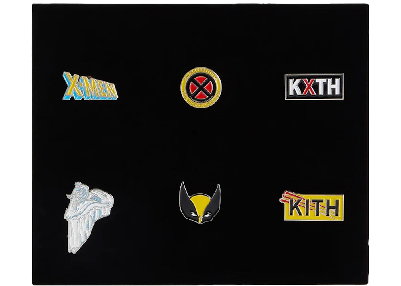 Kith x Marvel X-Men Pin Set (Set of 6)