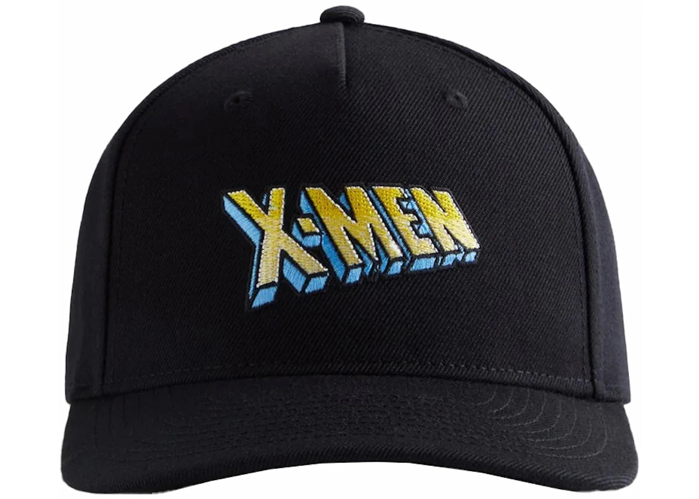 Kith x Marvel X-Men Pinch Crown Snapback Hat Black PH