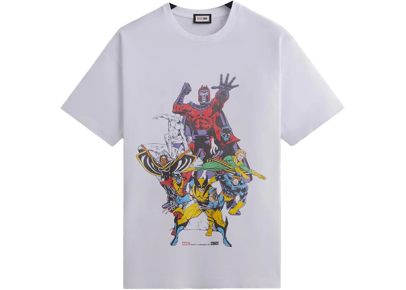 Kith x Marvel X-Men Retro Comic Vintage Tee White PH