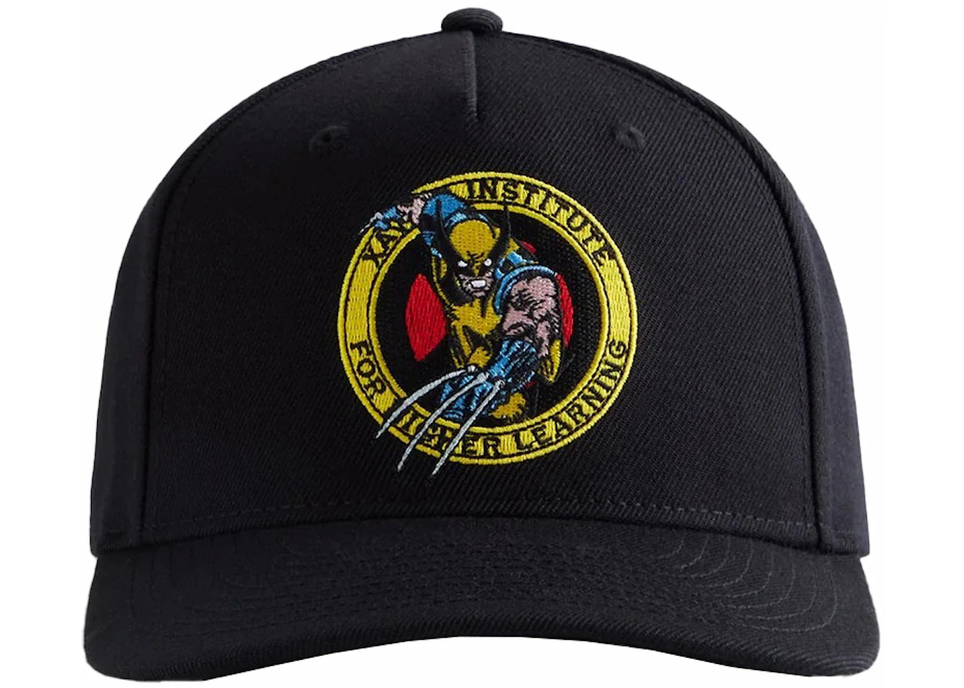 Kith x Marvel X-Men Wolverine Pinch Crown Snapback Hat Black PH