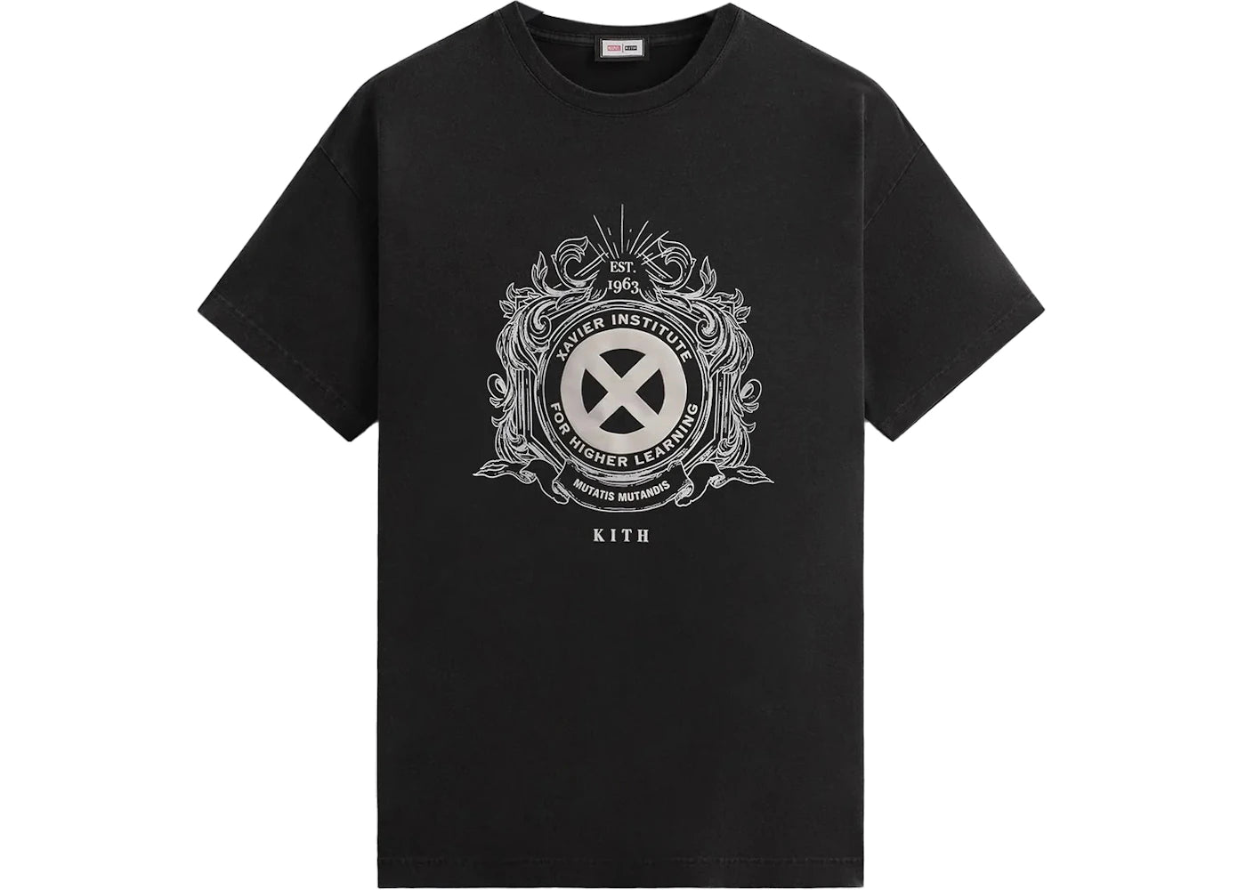 Kith x Marvel X-Men Xavier Institute Vintage Tee Black PH