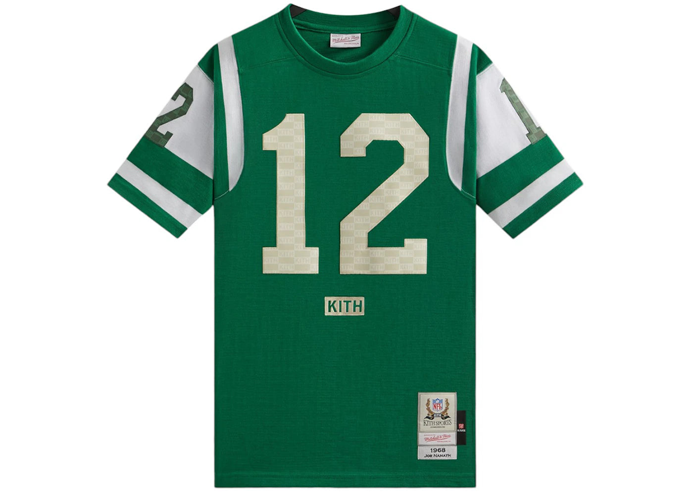 Kith x Mitchell & Ness NFL Joe Namath Jersey Green