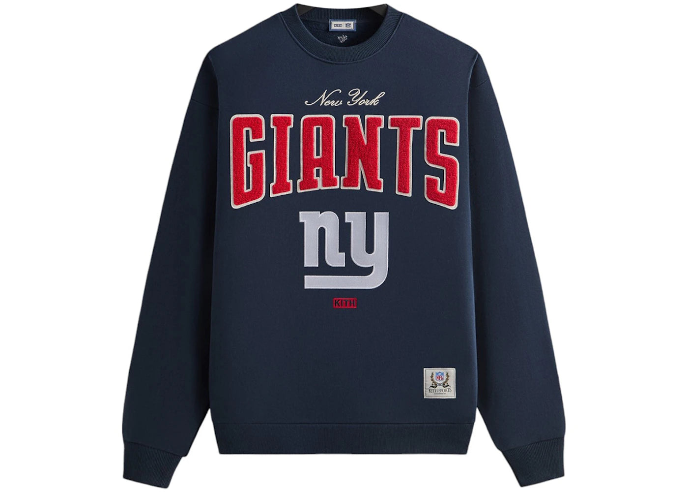 Kith x NFL 47 Giants Nelson Crewneck Nocturnal