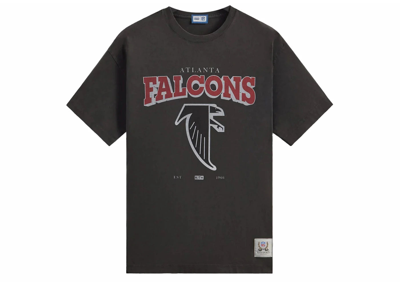 Kith x NFL Falcons Vintage Tee Black