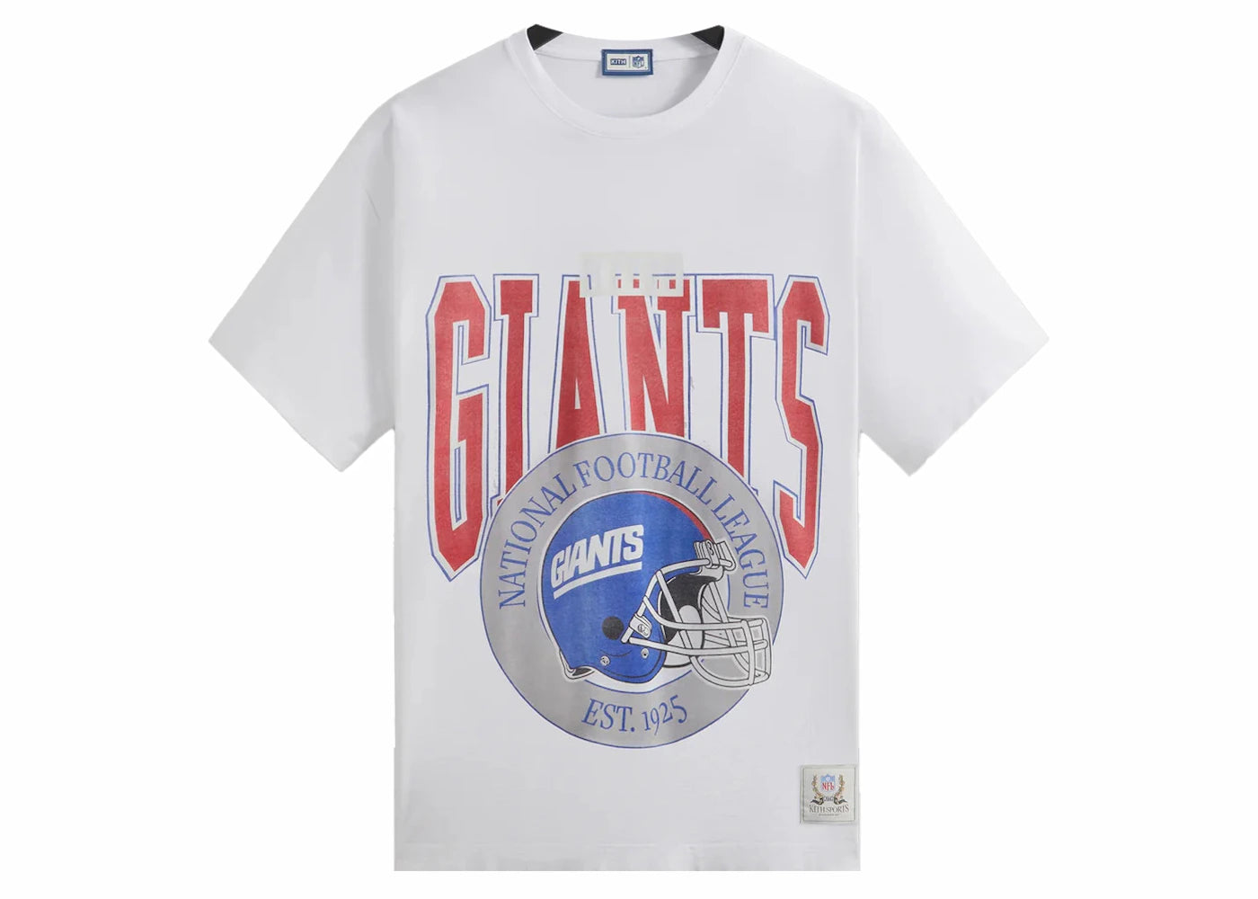 Kith x NFL Giants 1925 Vintage Tee White