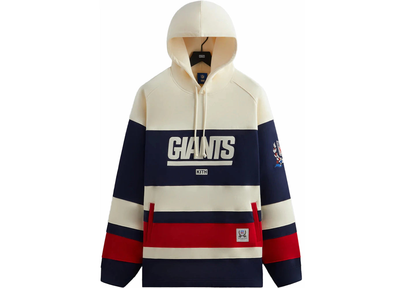 Kith x NFL Giants Delk Hockey Hoodie History