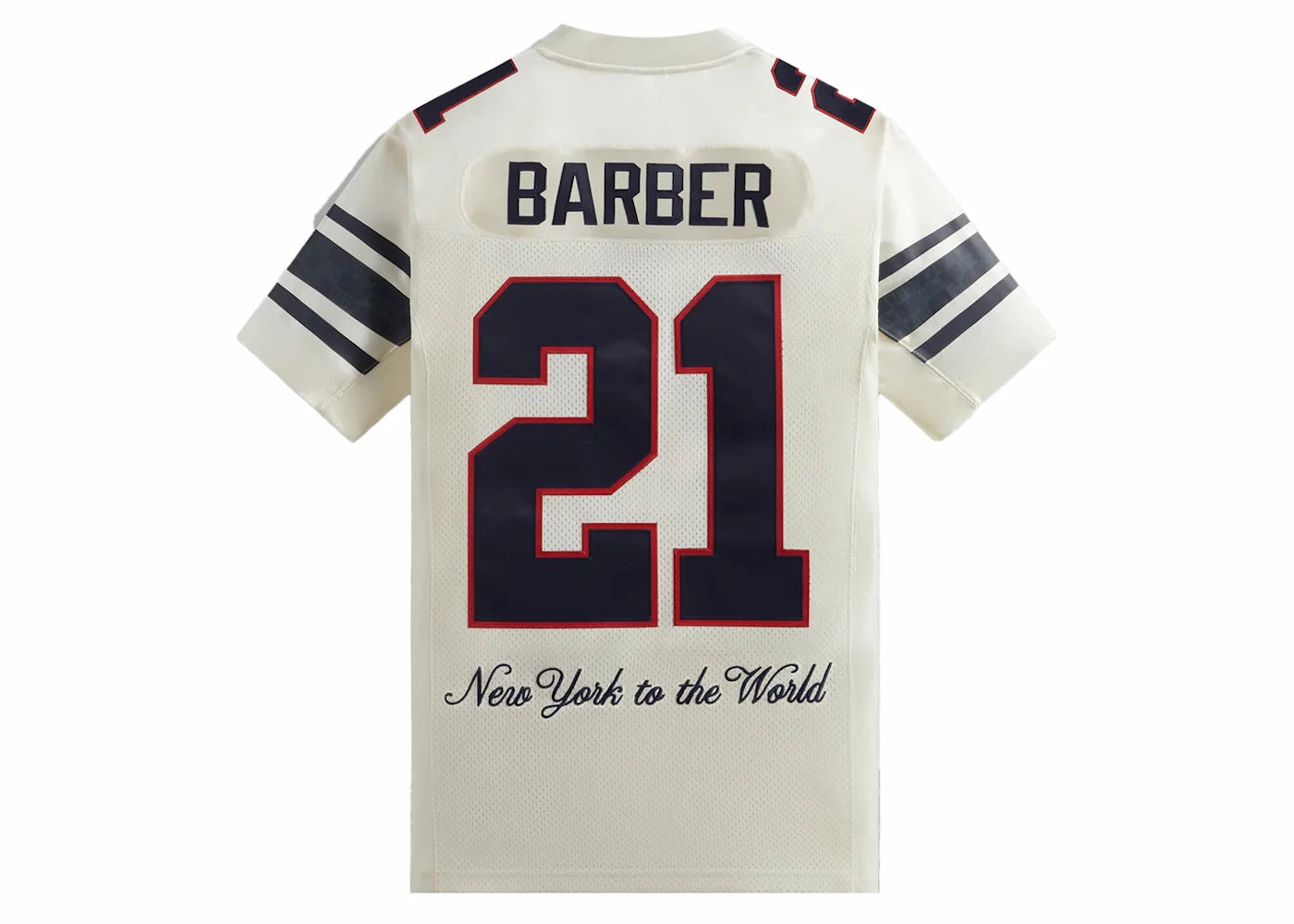 Kith x NFL Giants Mitchell & Ness Tiki Barber Jersey Sandrift