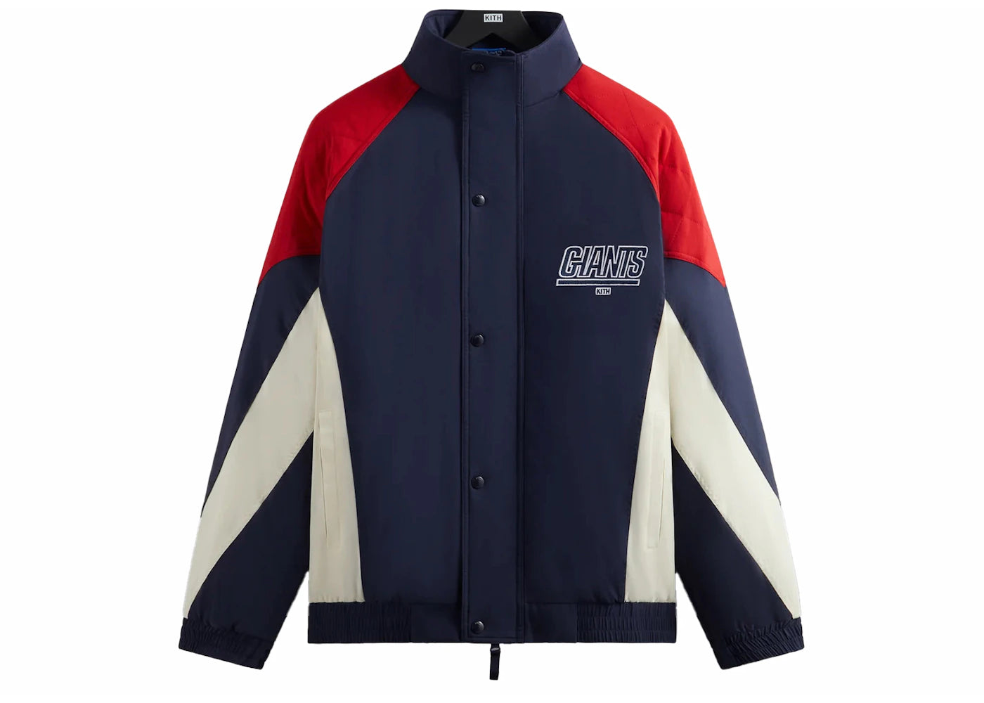 Kith x NFL Giants Nylon Padded Jacket Nocturnal