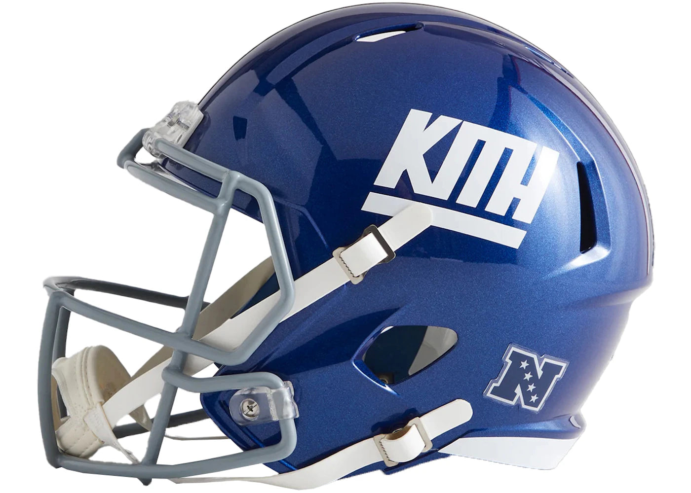 Kith x NFL Giants Riddell Speed Replica Helmet Multicolor