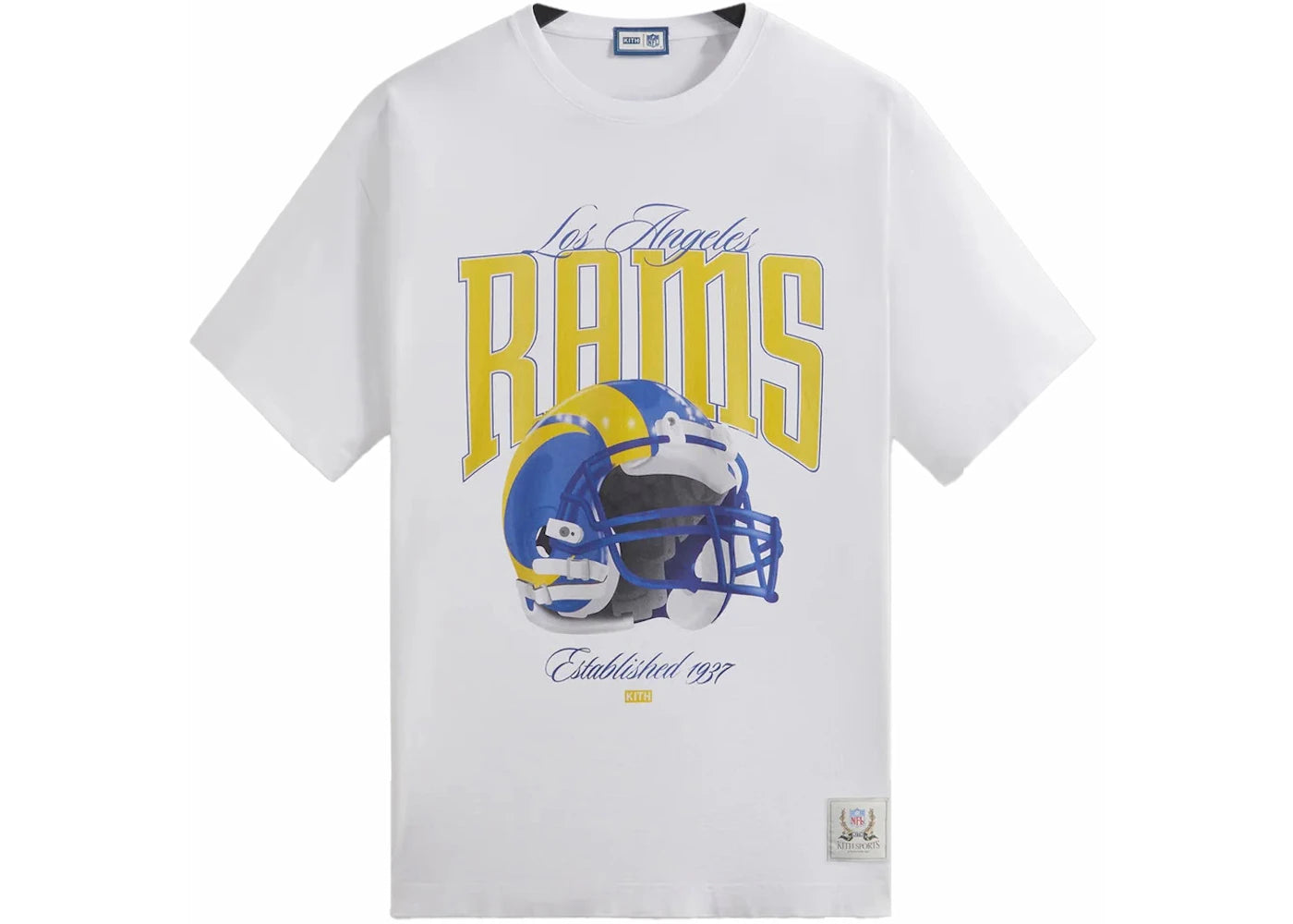 Kith x NFL Rams Vintage Tee White