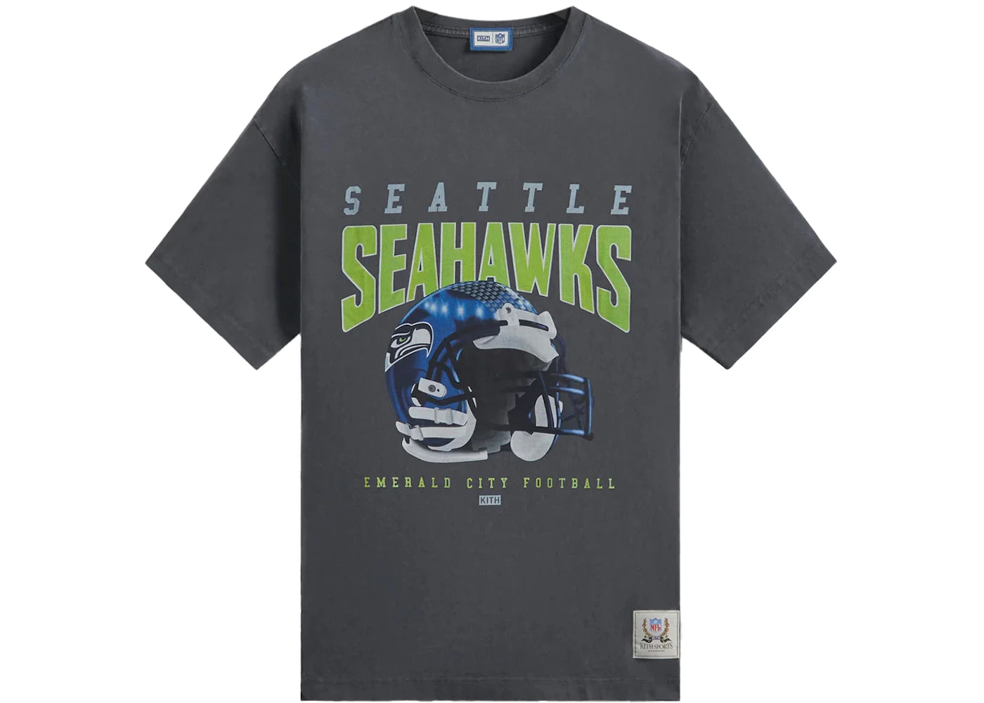 Kith x NFL Seahawks Vintage Tee Nocturnal