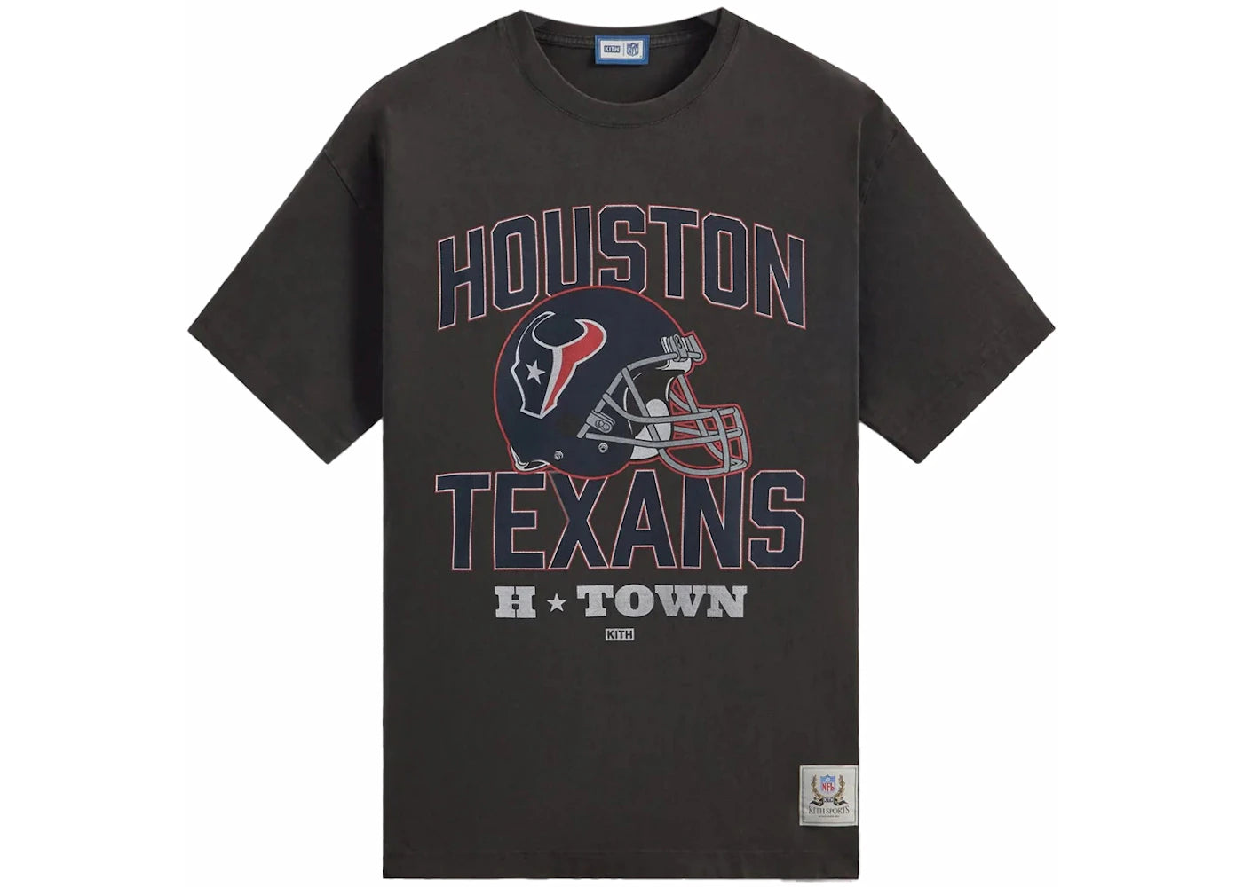 Kith x NFL Texans Vintage Tee Black