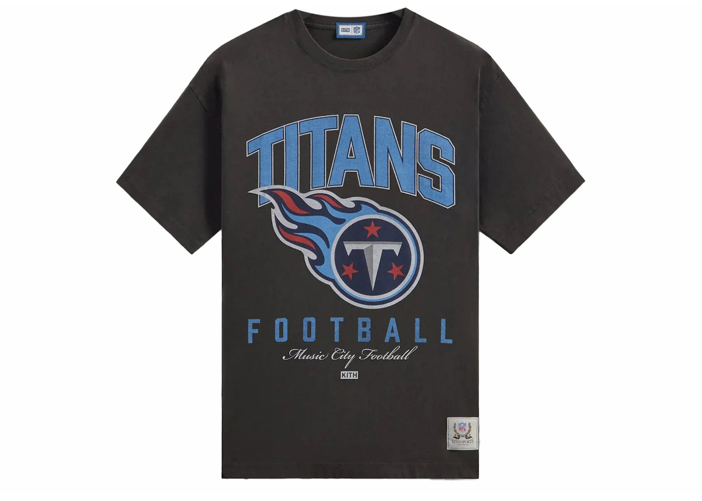 Kith x NFL Titans Vintage Tee Black