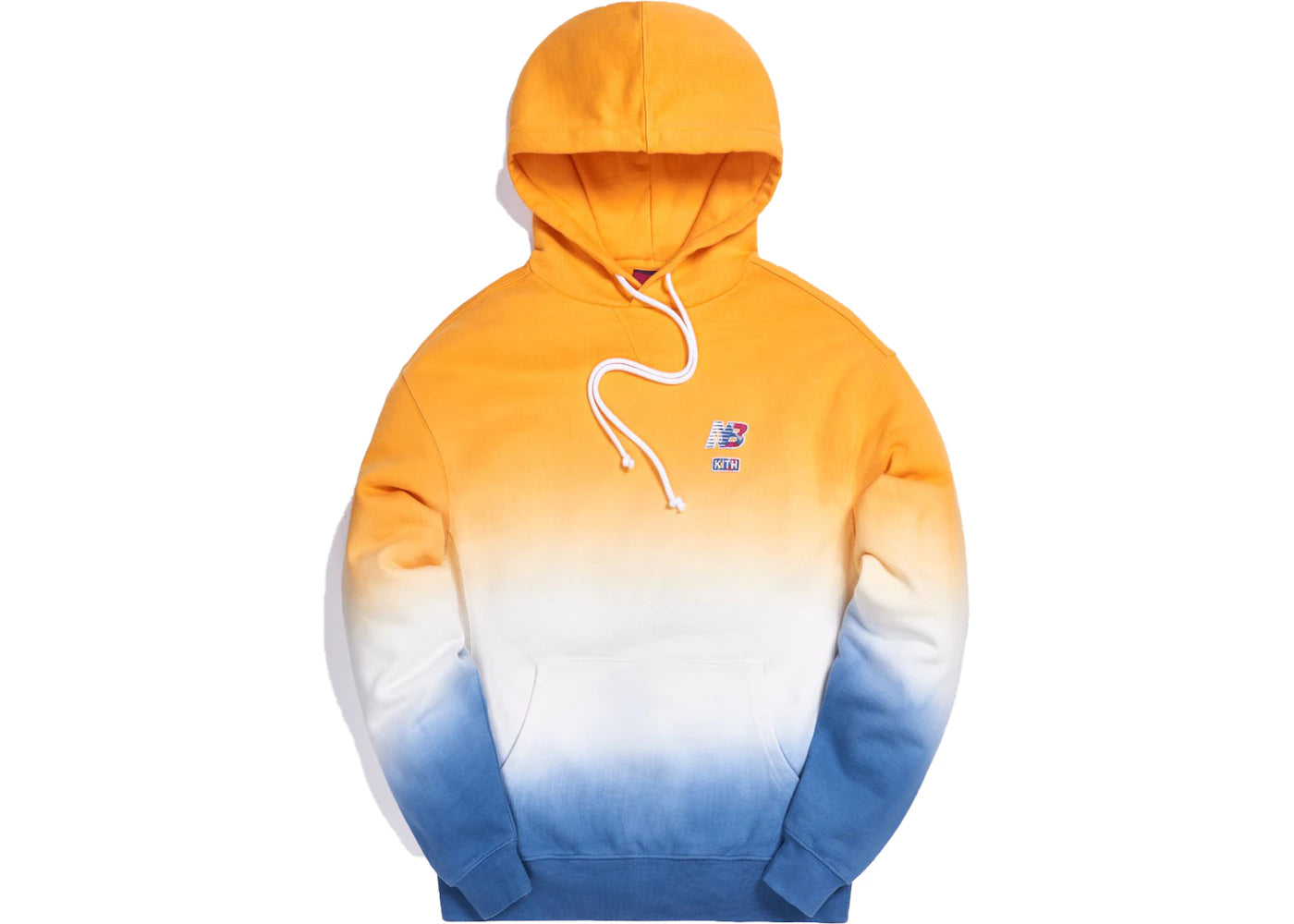 Kith x New Balance Williams III Hoodie Yellow Ombre