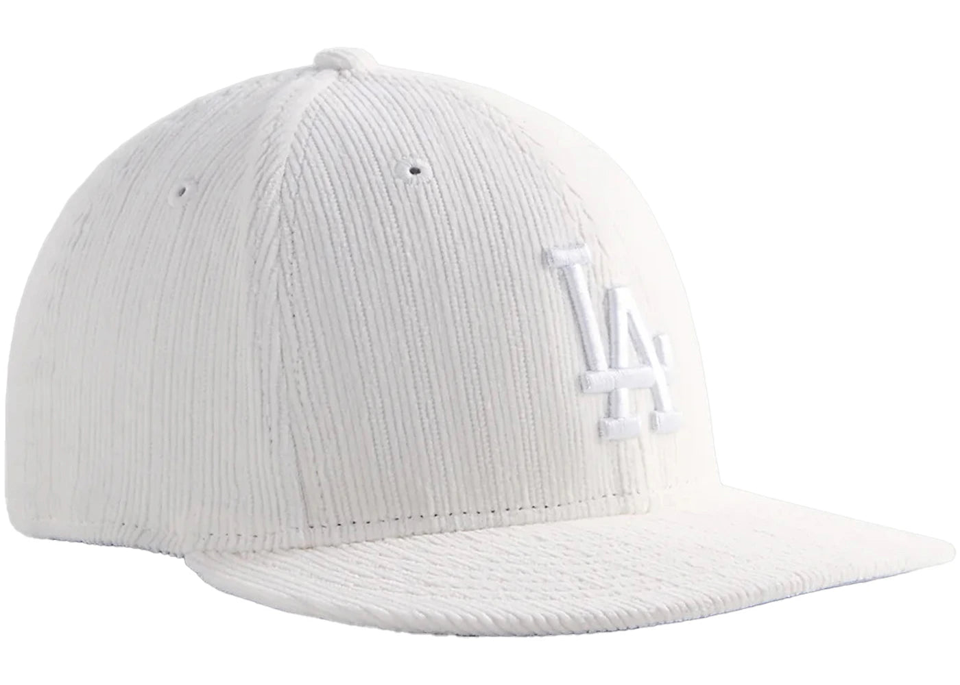 Kith x New Era For Los Angeles Dodgers Novelty Corduroy 59Fifty Low Profile Sandrift