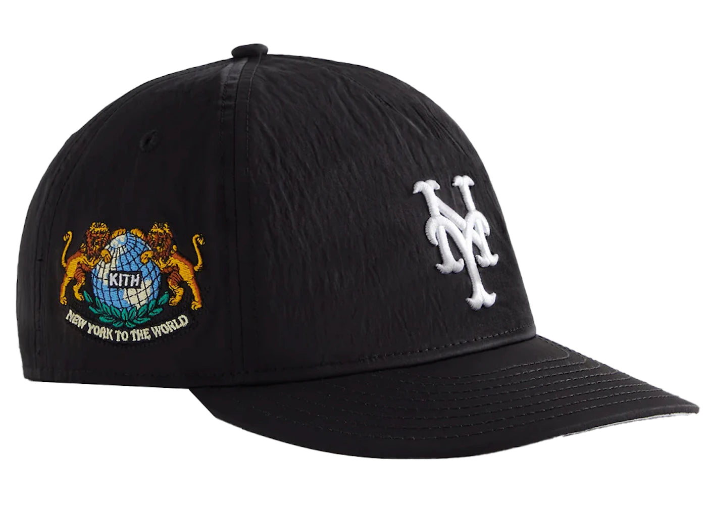 Kith x New Era For Mets Nylon 9Fifty A-Frame Black