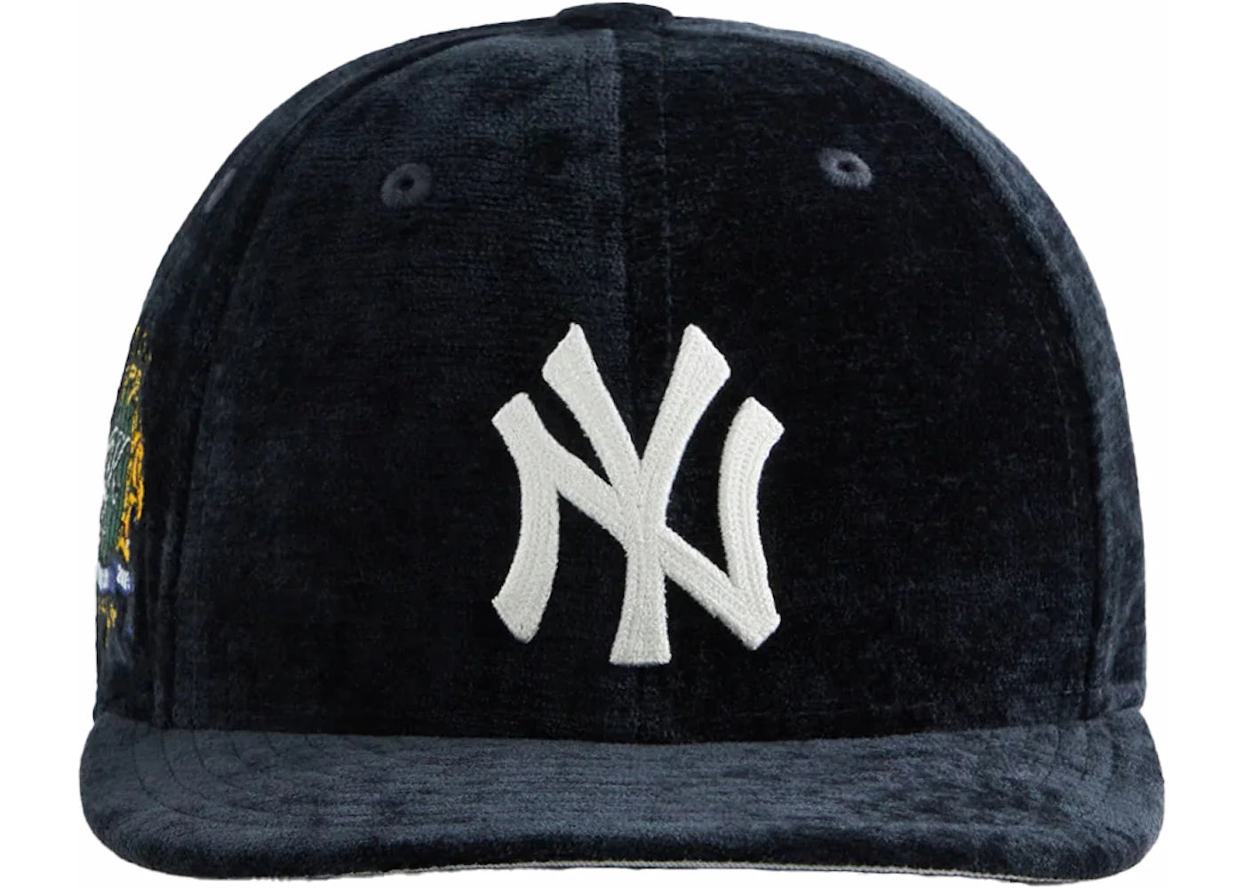 Kith x New Era For The New York Yankees Chenille Chainstitch 59Fifty Low Profile Cap Nocturnal