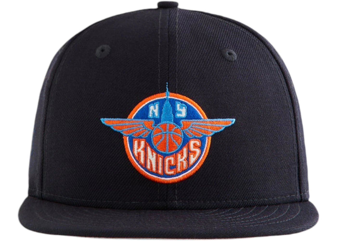 Kith x New Era New York Knicks Kids Wing Logo Snapback Nocturnal