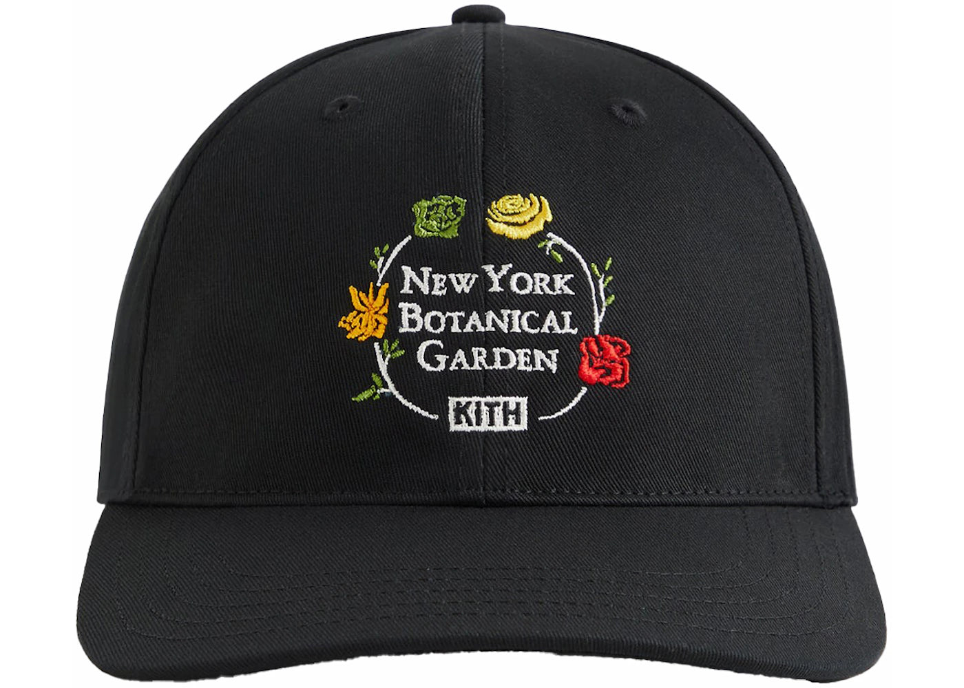 Kith x New York Botanical Garden Twill Aaron Cap Black