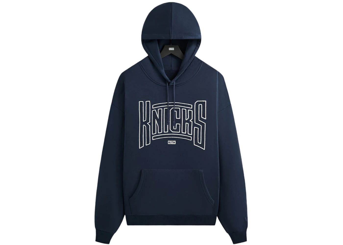 Kith x New York Knicks Arched Vintage Nelson Hoodie Nocturnal