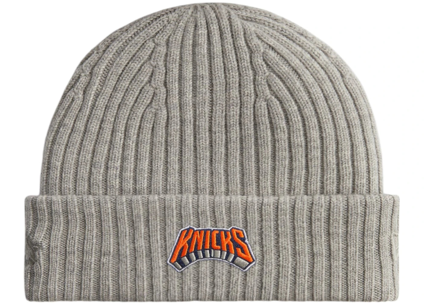 Kith x New York Knicks Archway Beanie Light Heather Grey