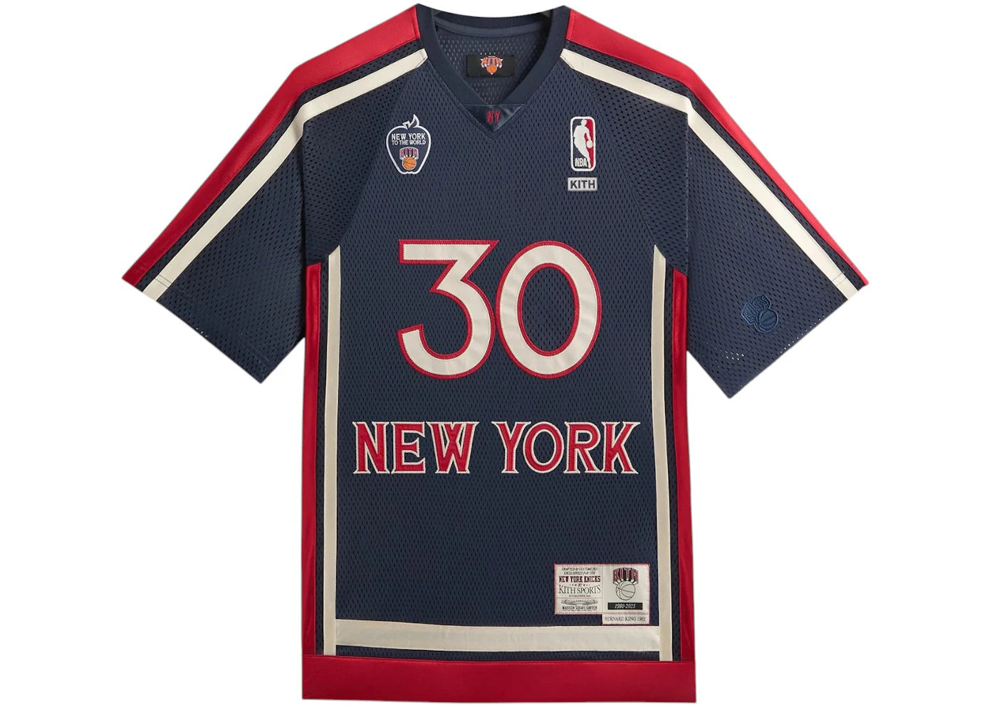 Kith x New York Knicks Bernard King Mesh Shirt Nocturnal