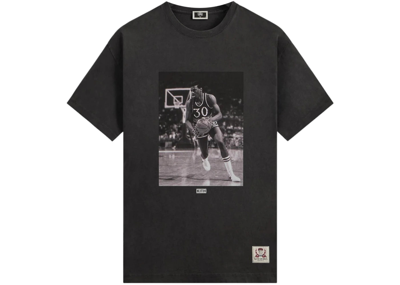 Kith x New York Knicks Bernard King Vintage Jones Tee Black