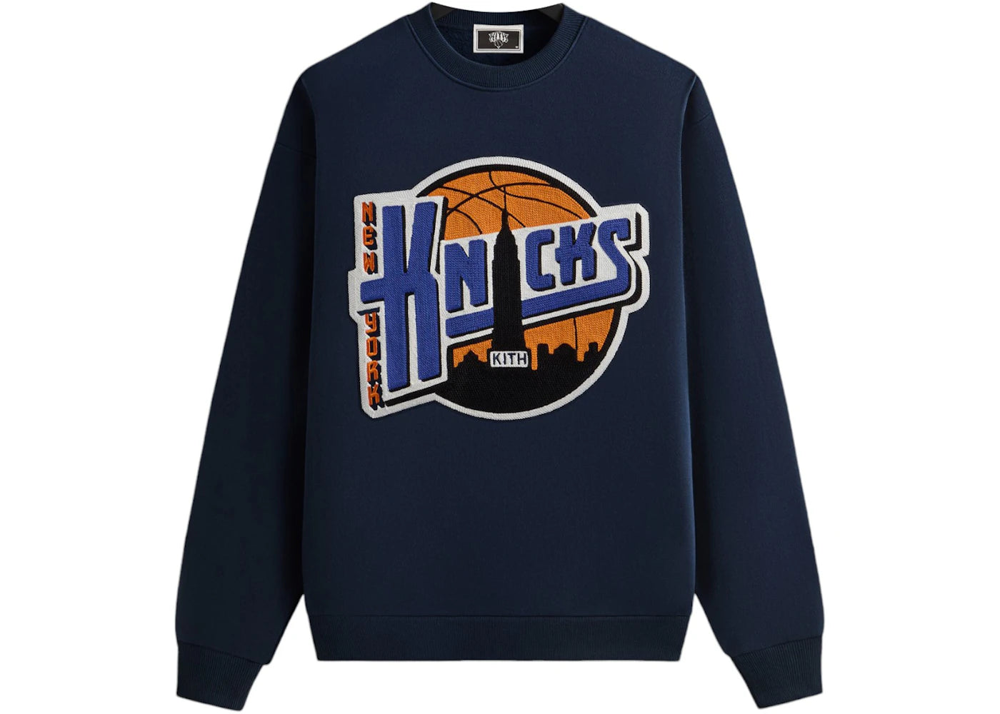 Kith x New York Knicks City Vintage Nelson Crewneck Nocturnal