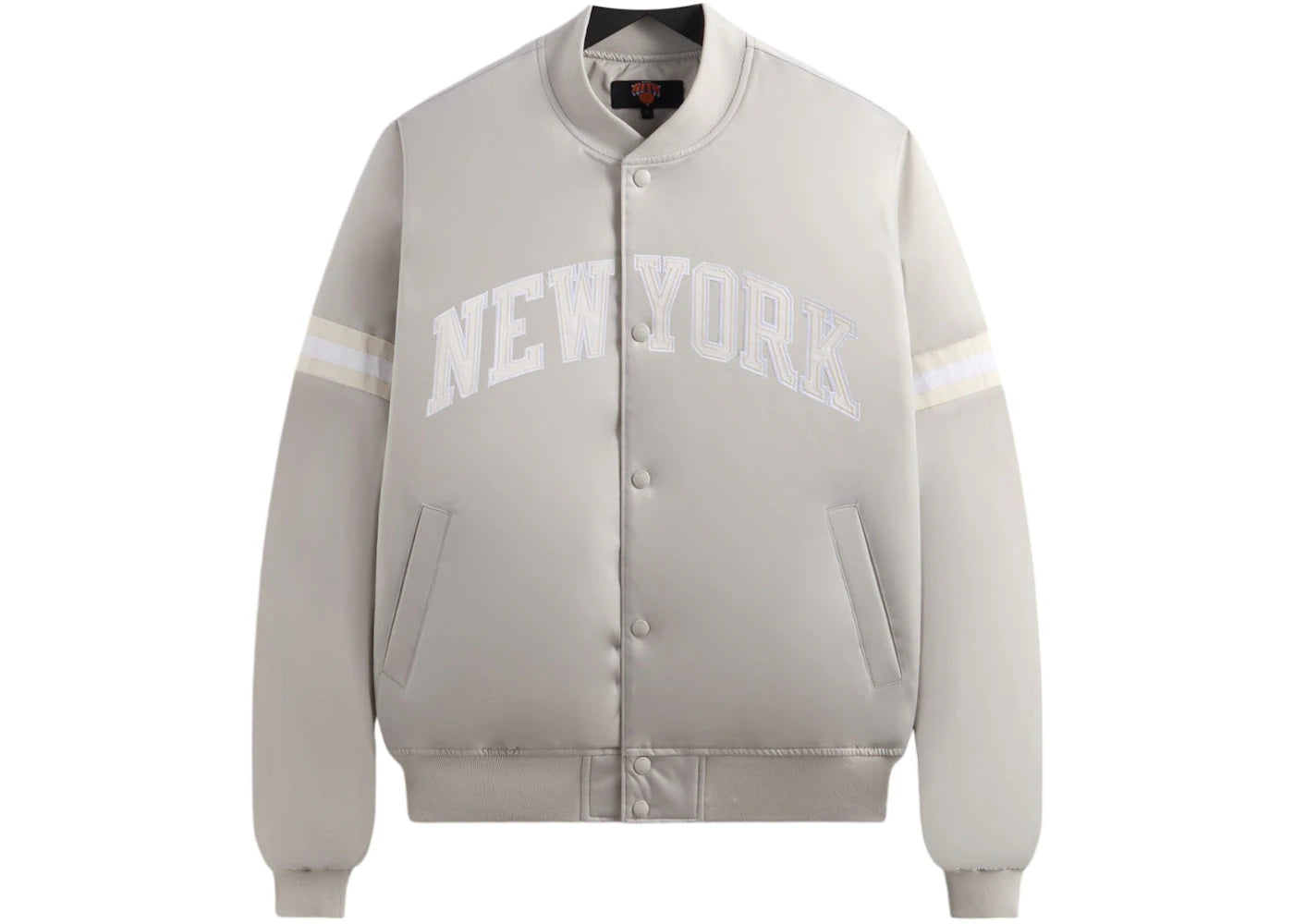 Kith x New York Knicks Empire Satin Bomber Jacket Wake