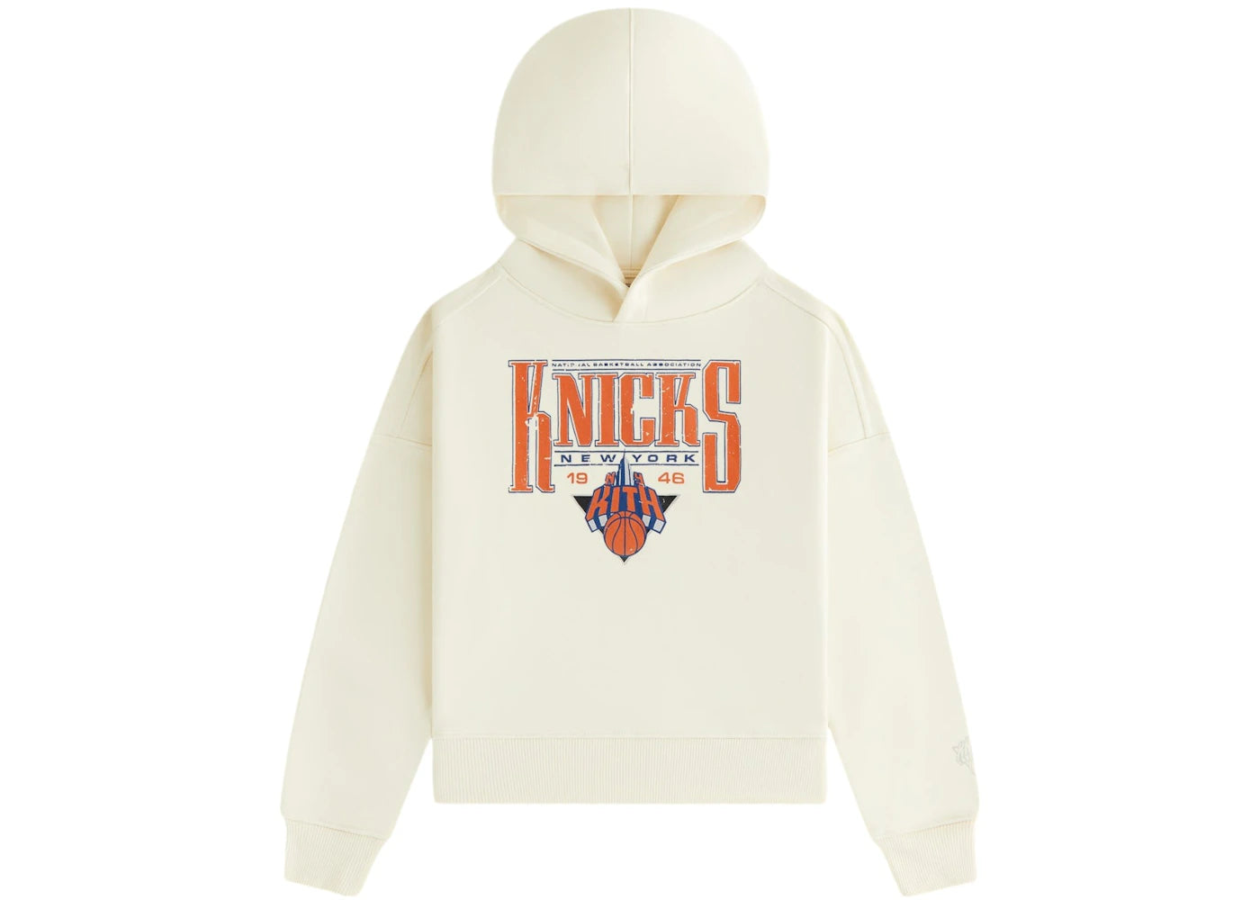 Kith x New York Knicks Kids Luster Nelson Hoodie Sandrift