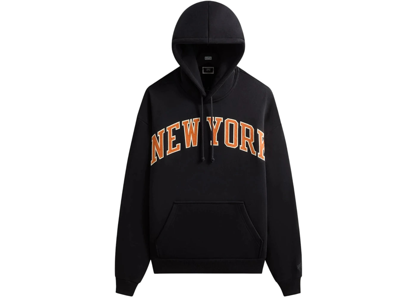 Kith x New York Knicks Madison Square Garden Nelson Vintage Hoodie Black