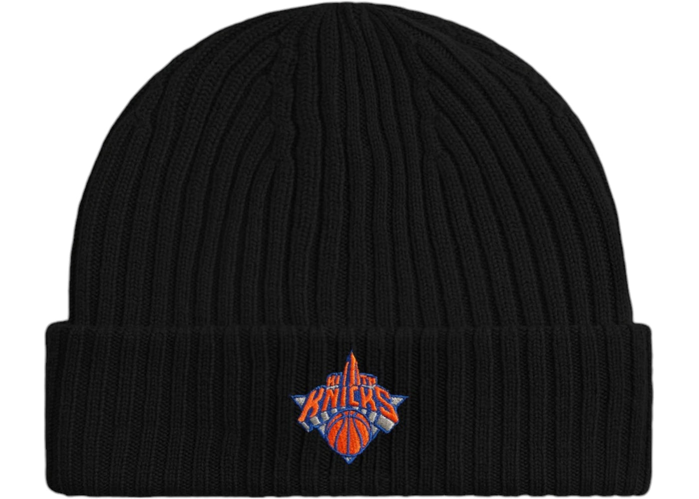 Kith x New York Knicks Midtown Logo Beanie Black